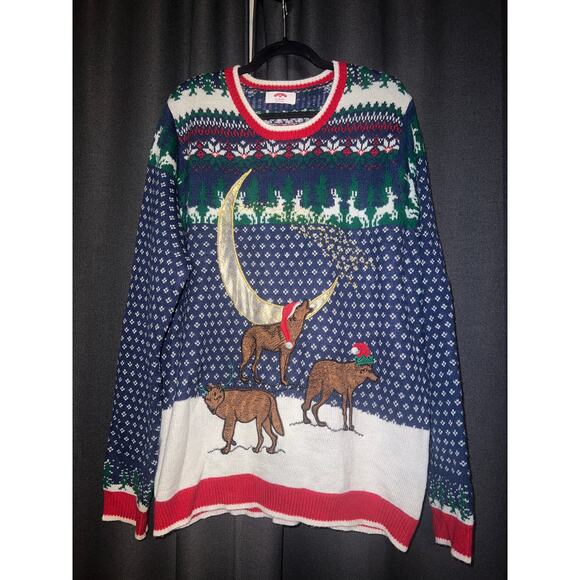Ugly Christmas Sweater Sweaters - Ugly Christmas Sweater Xmas Size XL